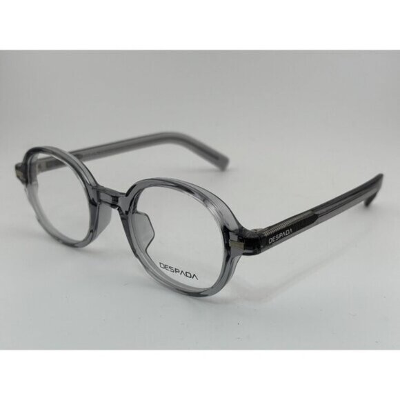 DESPADA - DS-995 C3 47-25-148 Clear Smokey Grey Plastic Glasses Frames - Picture 1 of 6